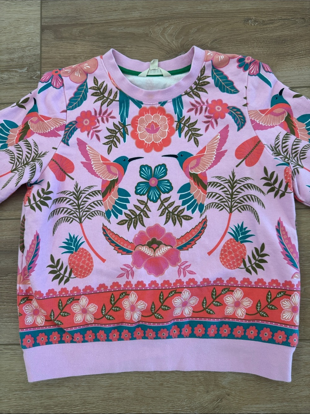 BODEN Hannah Printed Sweatshirt - Picture 7 of 9
